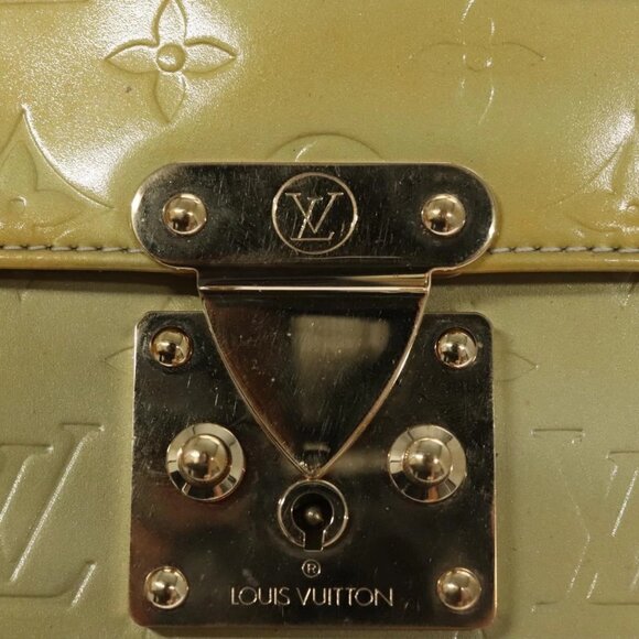 LOUIS VUITTON Monogram Vernis Spring Street Hand Bag Gris M91029 LV Auth EC572 - Picture 11 of 16